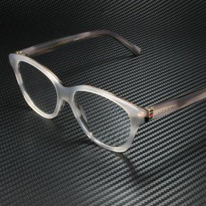Gucci White Gold 53mm Eyeglasses